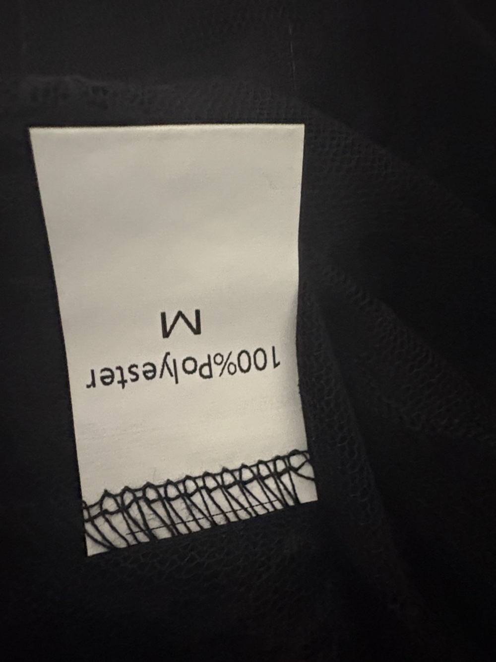 Sheer Black Lace Overlay Top - Red Base - Picture 5 of 5